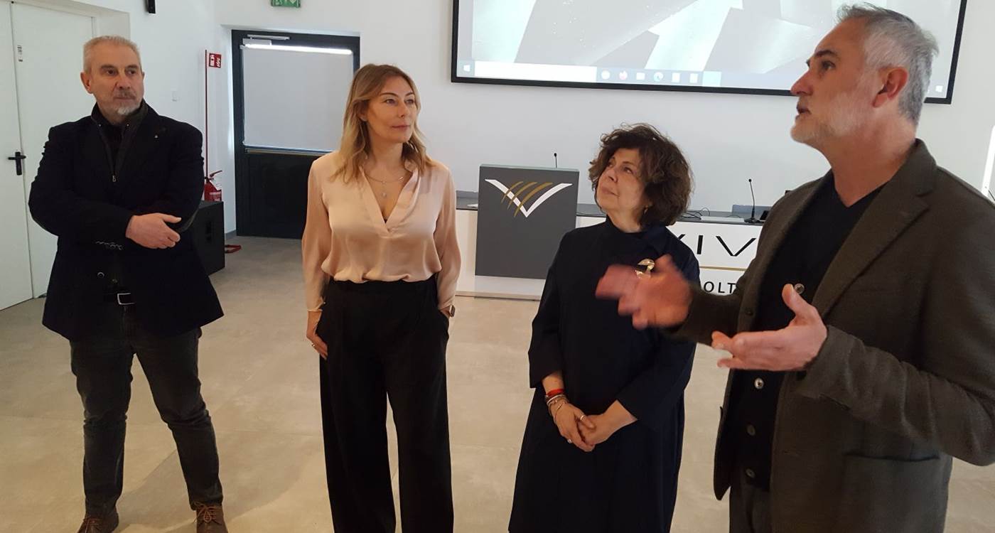 Da sinistra Baldessari, Gregori, Boschiero, Filindeu