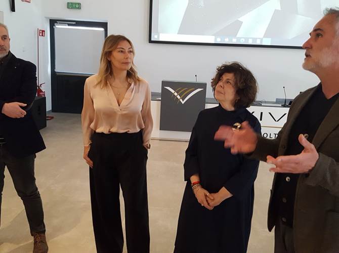 Da sinistra Baldessari, Gregori, Boschiero, Filindeu