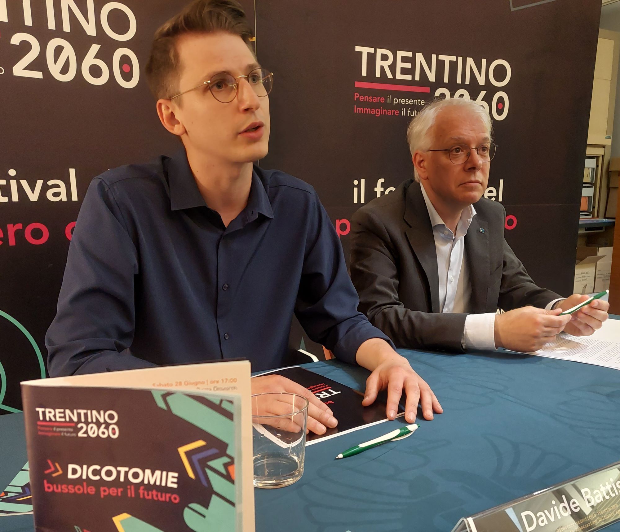Da sinistra Battisti e Dandrea