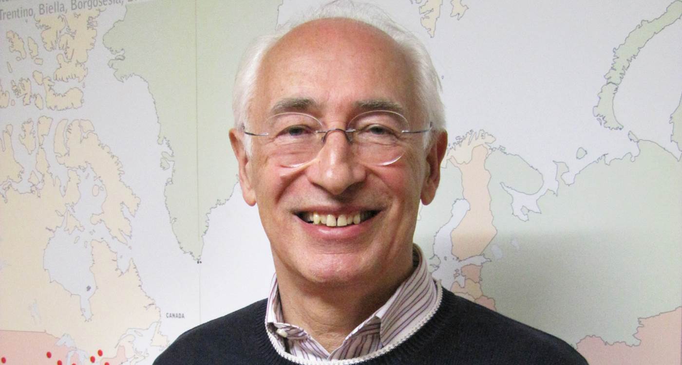 Luciano Imperadori negli uffici della Federazione