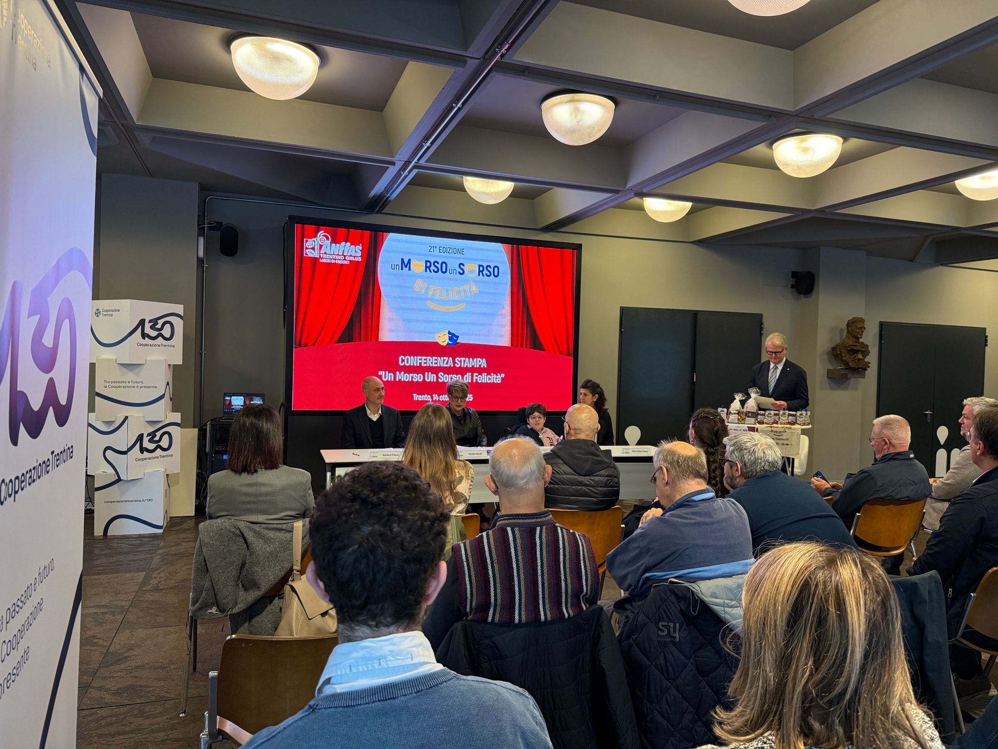 Panoramica della conferenza stampa di presentazione