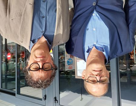 Da sinistra Collini e Pederzolli