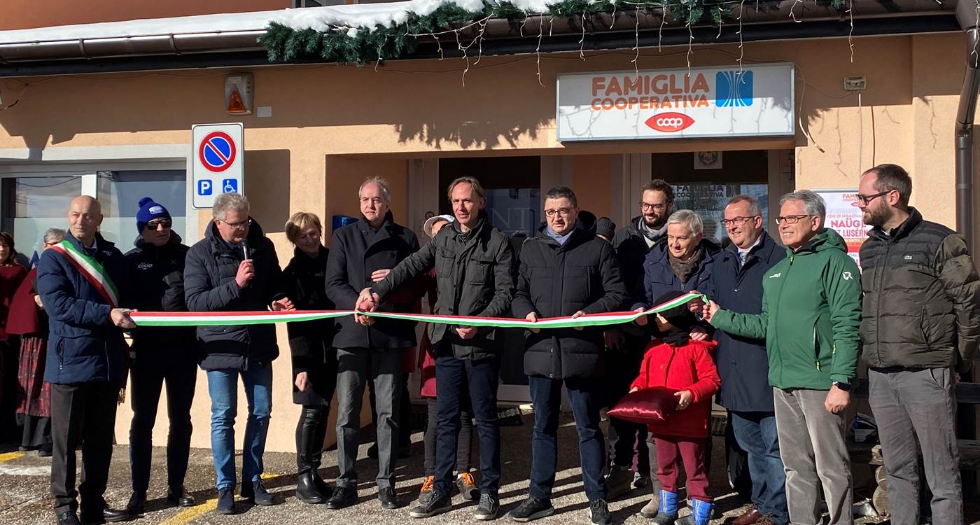 Il taglio del nastro