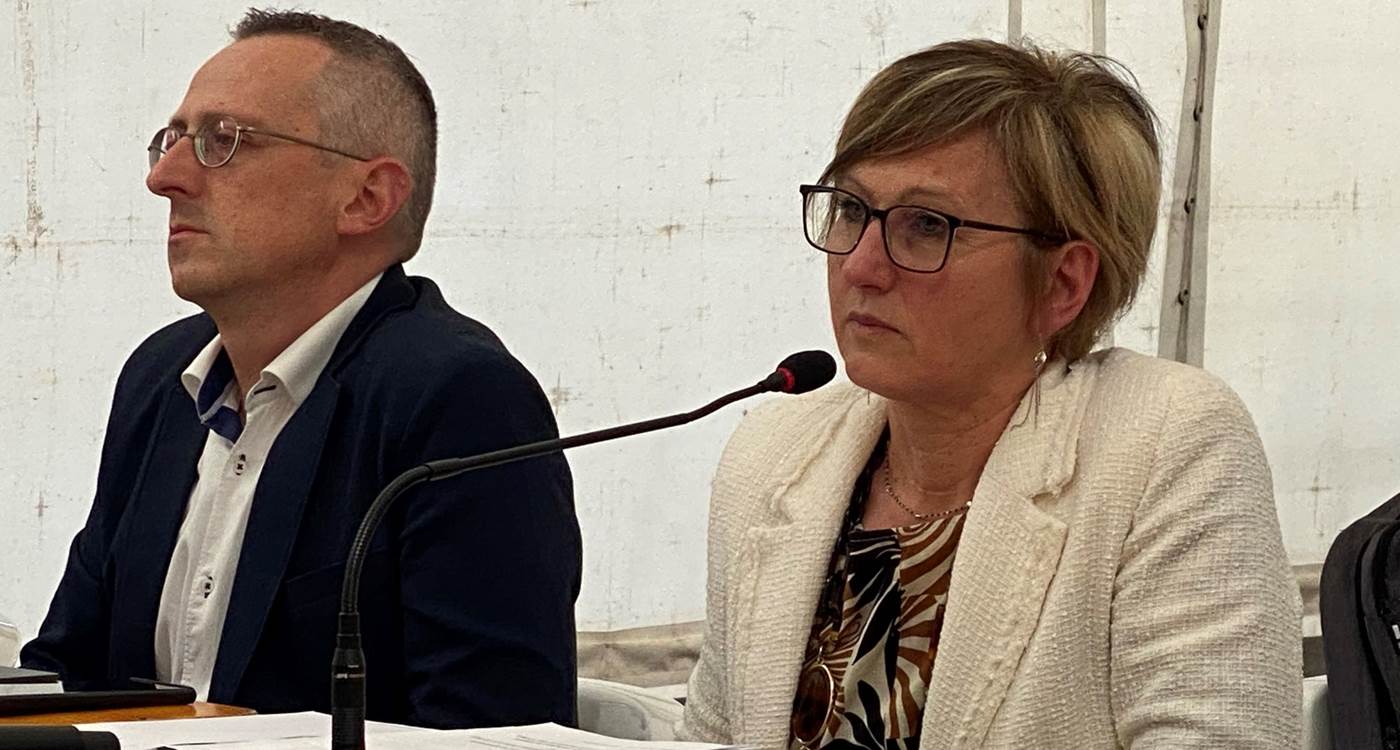 Da sinistra Cprrado Loss e Paola Dal Sasso