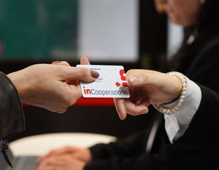 Un momento della registrazione della Carta inCooperazione
