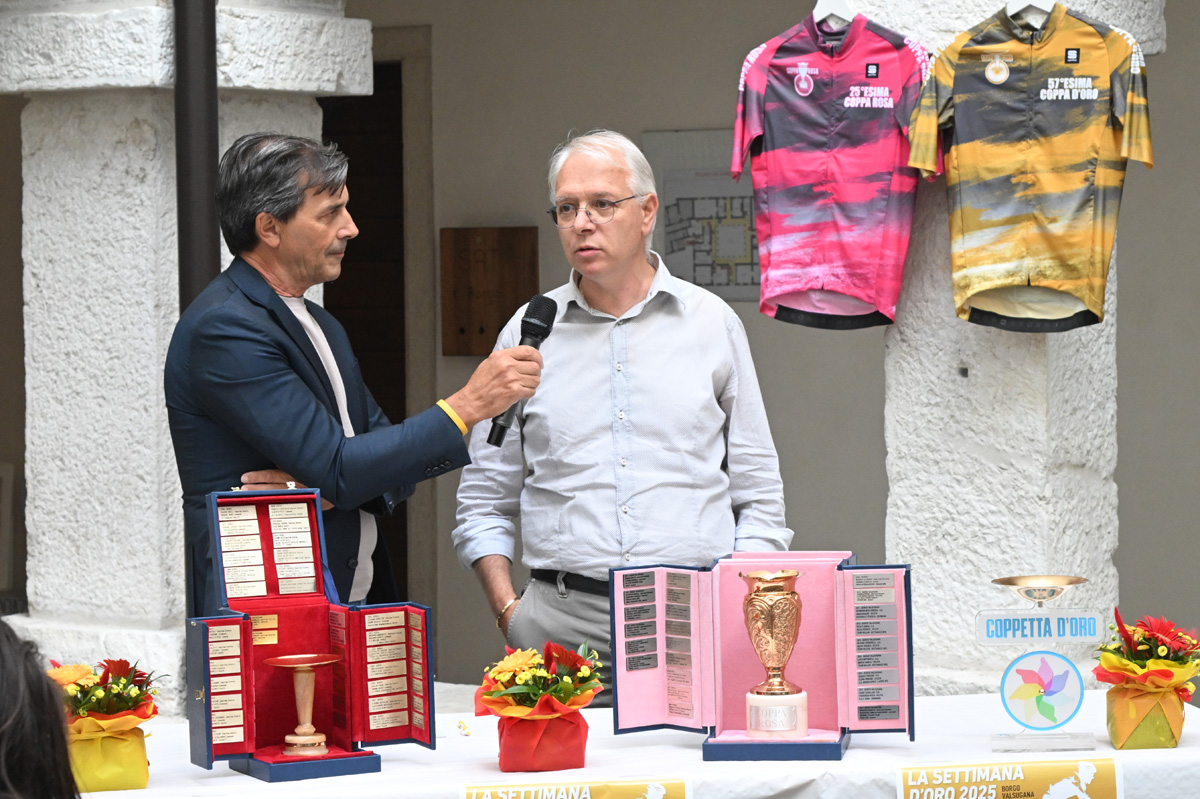Arnaldo Dandrea, presidente Cr Valsugana e Tesino, qui intervistato da Lucio Gerlin