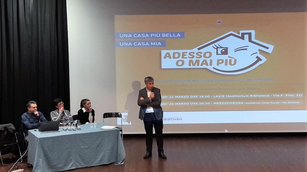 Fa tappa a Faver il ciclo di serate promosso dall’Assessorato alla coesione territoriale, urbanistica, enti locali ed edilizia della Provincia Autonoma di Trento in collaborazione con le Casse Rurali Trentine e con altre realtà del territorio.