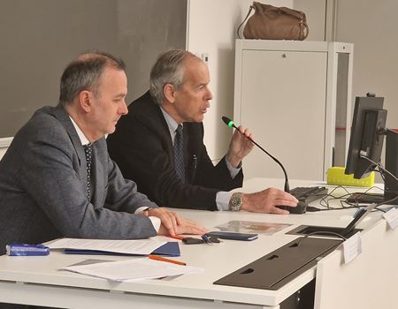 Da sinistra Bazzana e Simoni
