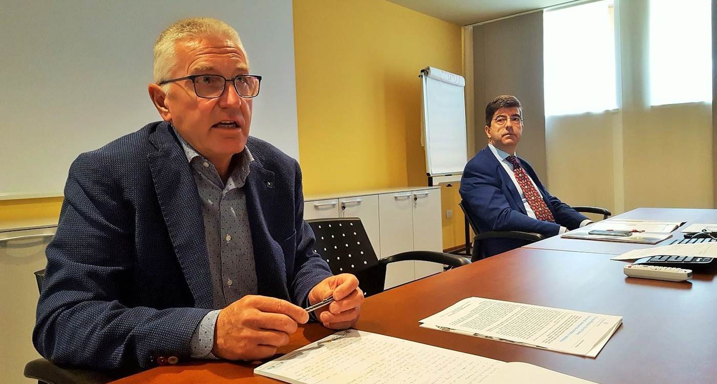 Da sinistra il presidente Claudio Valorz e il direttore Marco Costanzi