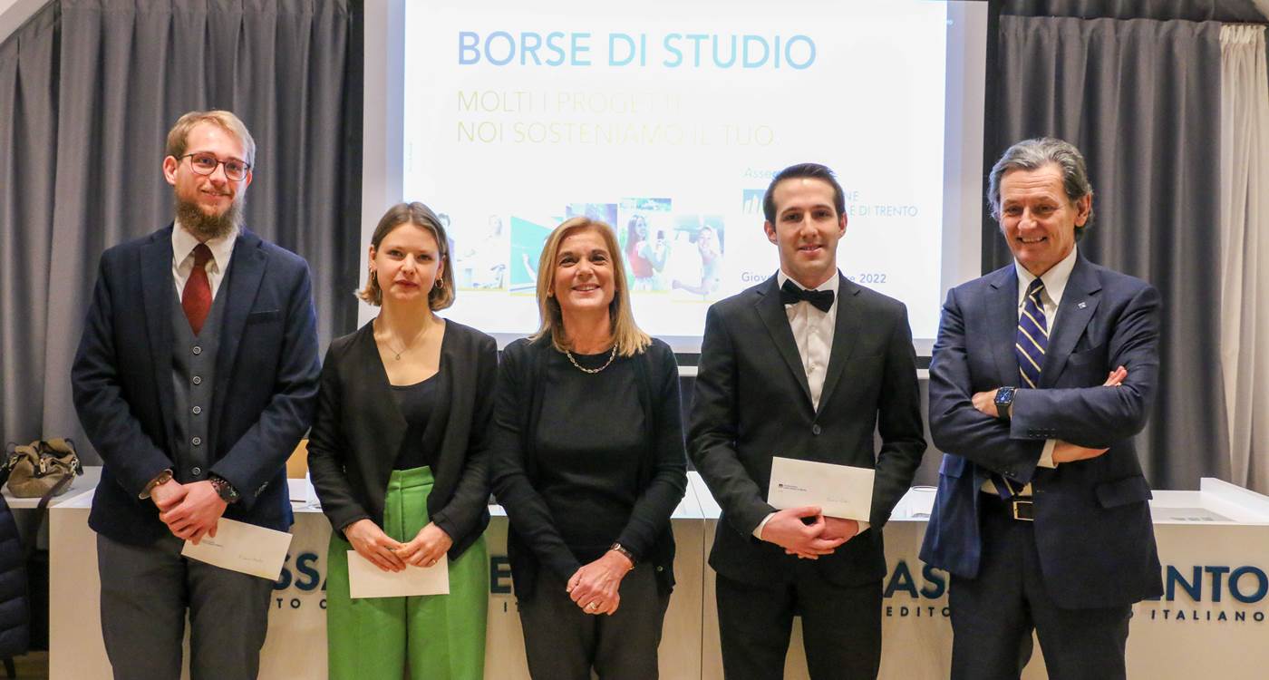 Da sinistra Merler Tasin Gramegna Rizzo Fracalossi