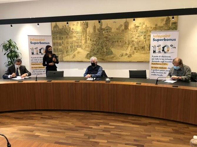 Cassa di Trento: il Superbonus 110% è di casa La firma di un protocollo d’intesa, in tema di assistenza consulenziale per “Superbonus 110%”, e l’attivazione del “Superbonus Point” sono le due iniziative concretizzate da Cassa di Trento Lavis Mezzocorona e Valle di Cembra.