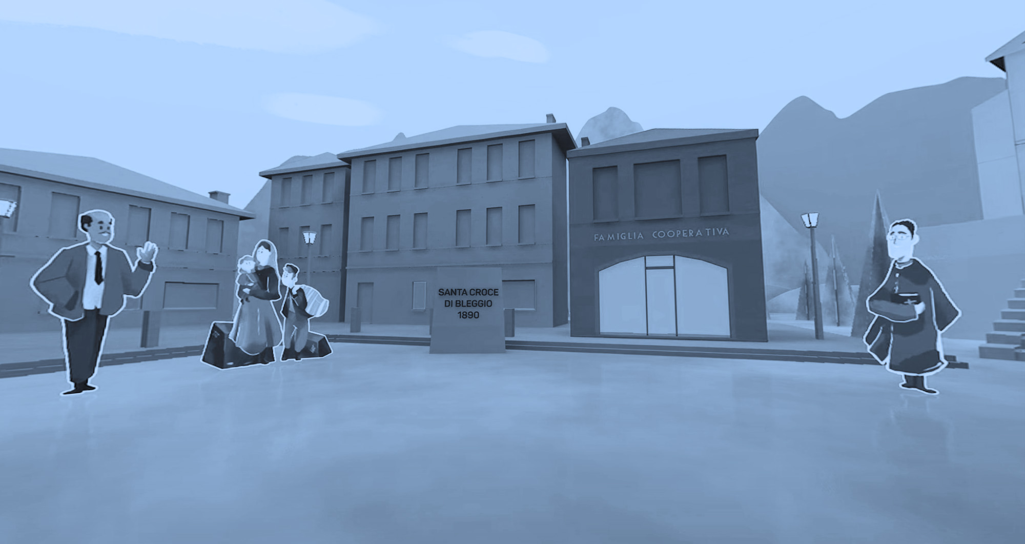 Cooperazione Trentina was born in the 19th century thanks to Don Guetti, went through two World Wars and became a territorial point of reference.