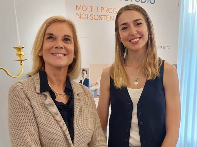 Da sinistra Rossana Gramegna e Anna Calliari