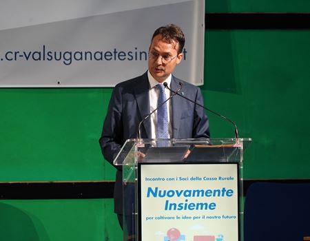 Il presidente della Fondazione Valtes Stefano Modena