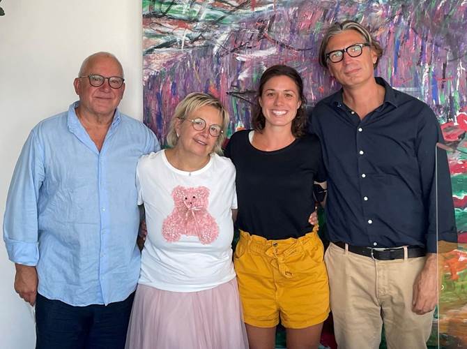 Da sinistra Rodolfo Benacchio, vicepresidente cooperativa Iter;  Serenella Cipriani, presidente Cooperativa Il Ponte; Irene Buttà, presidente Cooperativa Smart; Filippo Simeoni, direttore cooperativa Il Ponte.