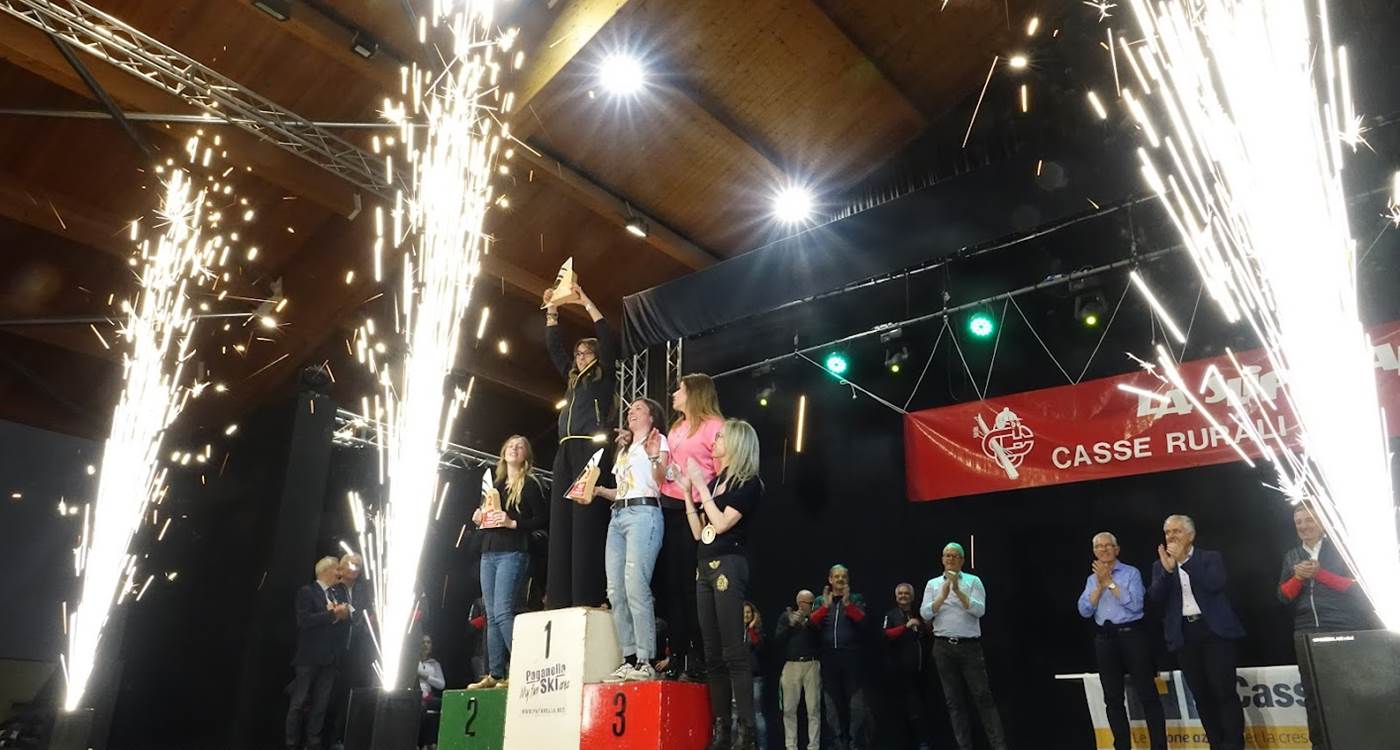 Il podio finale della 40esima Slipegada