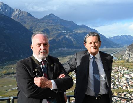 I presidenti Orsi e Fracalossi