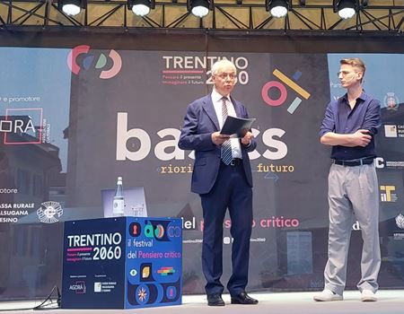 Da sinistra Dandrea e Battisti