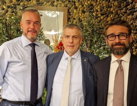 Da sinistra Ceschi Pregheella Martinello