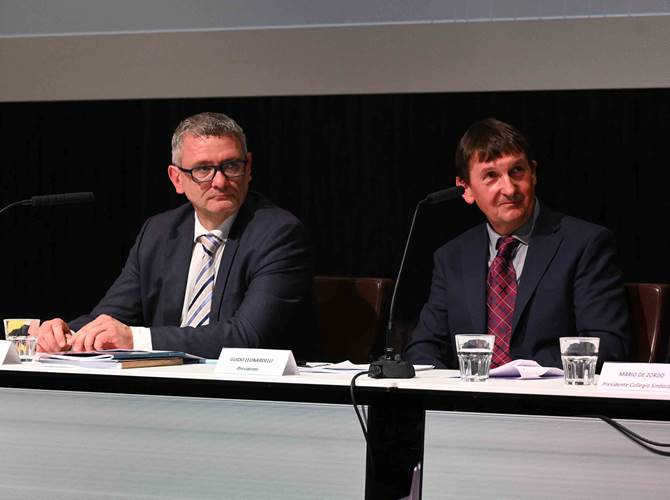 Da sinistra Bortolotti e Leonardelli