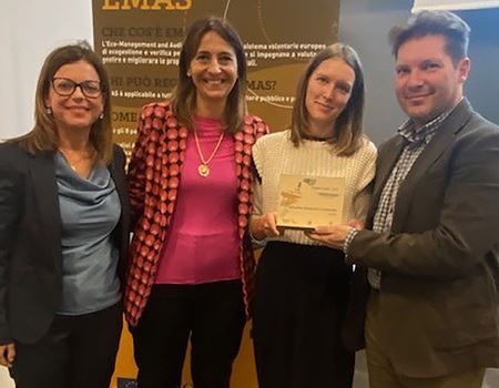 La consegna del Premio Emas 2023