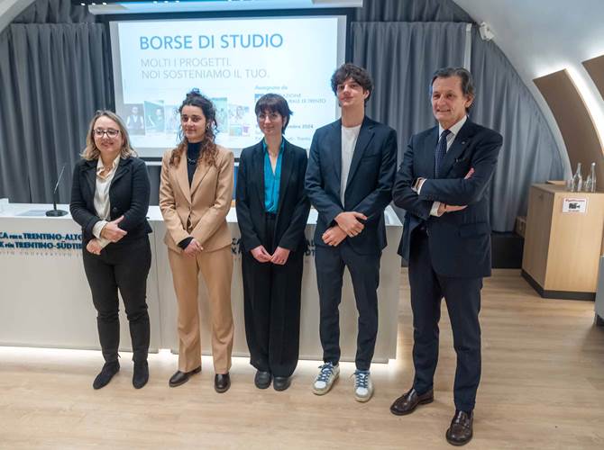 Da sinistra Cont Pisetta Cordellini Largher Fracalossi