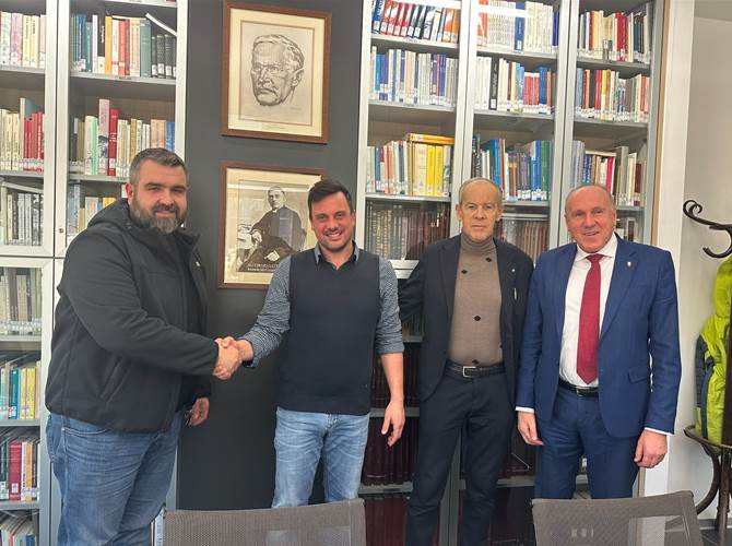 Da sin Erwin Tomazzolli, Roberto Dalponte, Roberto Simoni, Mario Tonina