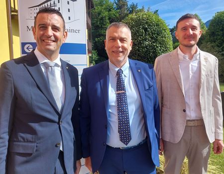 Da sinistra Laffi Preghenella Colotti