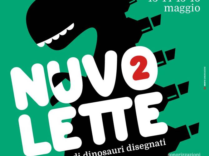 Nuvolette. Invasione di dinosauri disegnati Nuvolette: quattro giorni dedicati al mondo dell'illustrazione, del racconto per immagini e del fumetto. Nel centro storico di Rovereto, da giovedì 13 a domenica 16 maggio, oltre 30 artisti si cimentano in sonorizzazioni, live performance di disegno e animazioni. E non solo. Non mancheranno laboratori, incontri con gli autori e visite speciali sulle tracce dei dinosauri.